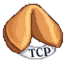 The Cookie Pocket fortune cookie logo